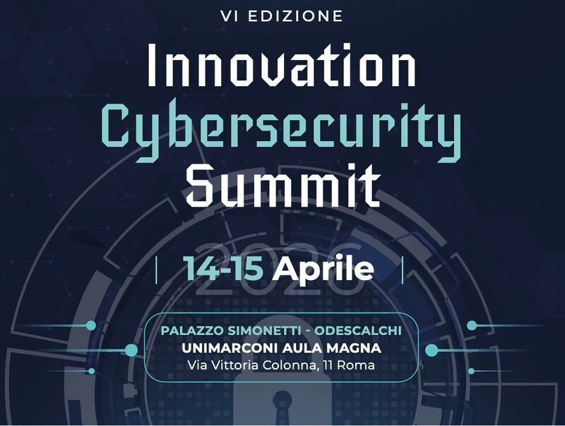 Locandina Innovation Cybersecurity Summit